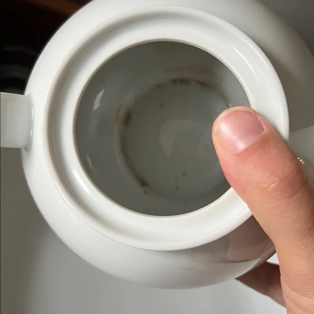 Arzberg White Porcelain Teapot